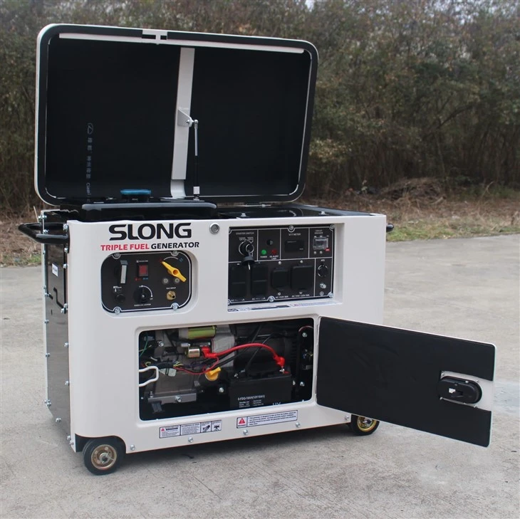 8000-Watt Tri Fuel Natural Gas Ready Portable Generator